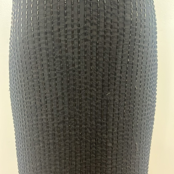 Laurence Kazar Long Black Beaded Sequin - Picture 16 of 17